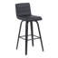 Swivel Upholstered Counter Stool-418679378