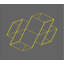 Box Geometric Yellow - Gray Print