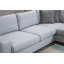 Élégant ensemble de canapé d'angle avec repose-pieds et coussins, gris et gris clair | Tissu 100% polyester, structure en bois de hêtre et pieds en noyer | Dimensions du canapé: 97,2 po x 121,2 po x 33,5 po | Comprend 2 coussins de nettoyage à sec 18 x 18 po | Parfait pour les salons modernes-1069020346