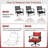 Aoodor Outdoor Seat/Back Cushion-101901616-101901618