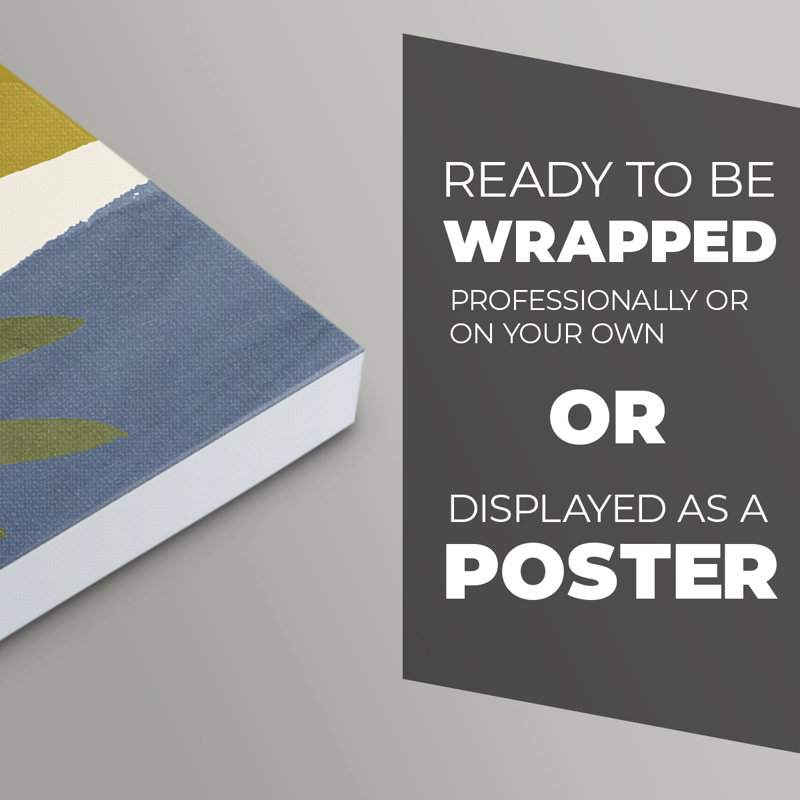 Tropica Tumble II -Canvas Print Only - NOT FRAMED