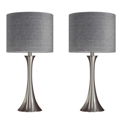 Lampe de table contemporaine en métal