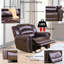 Vandever Faux Leather Home Theater Seat