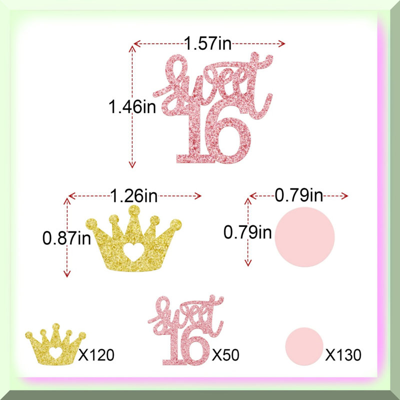 Music Note Party Banner Set 3pcs