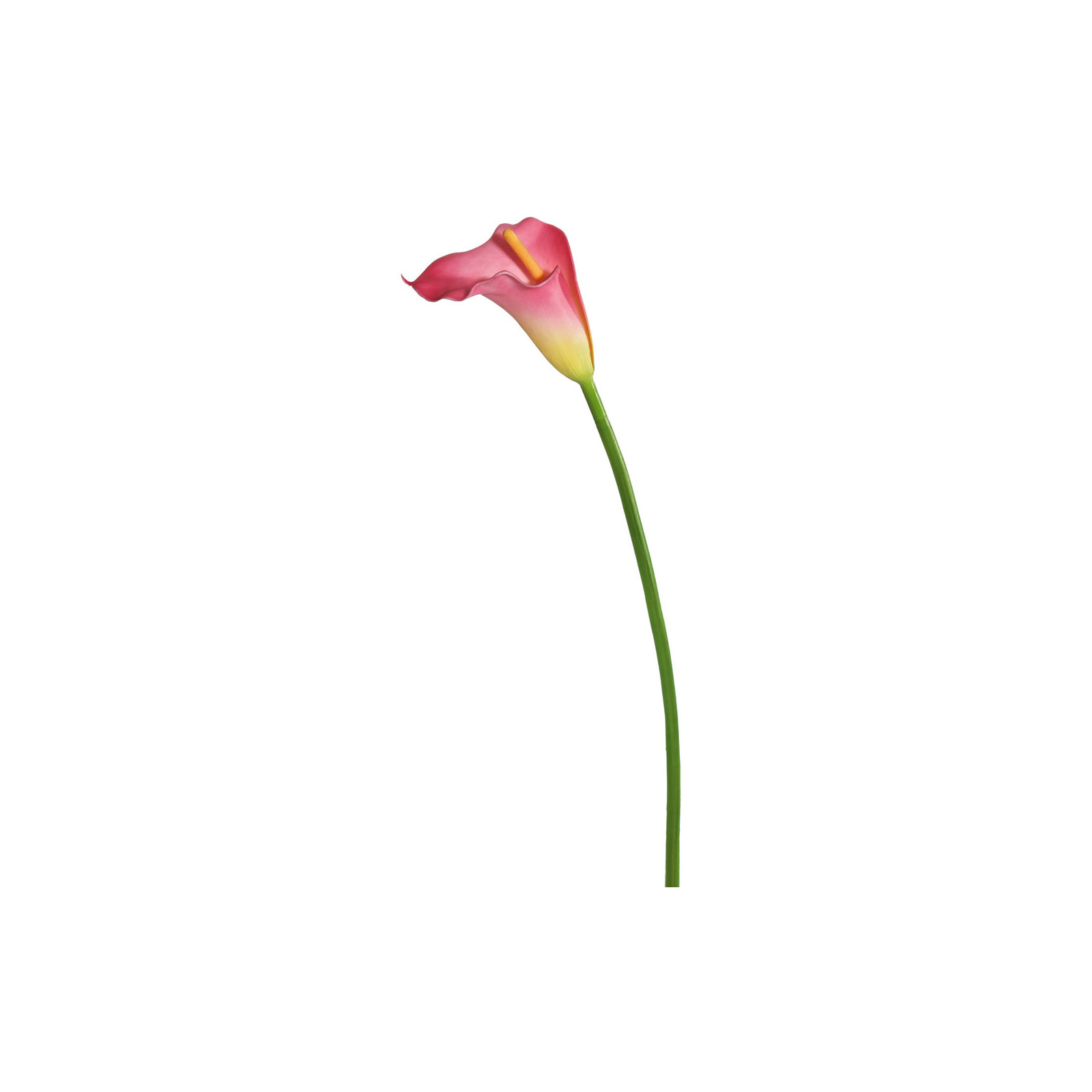 26" Artificial Calla Lily Stem, Pink, 28" H x 5" W x 5" D
