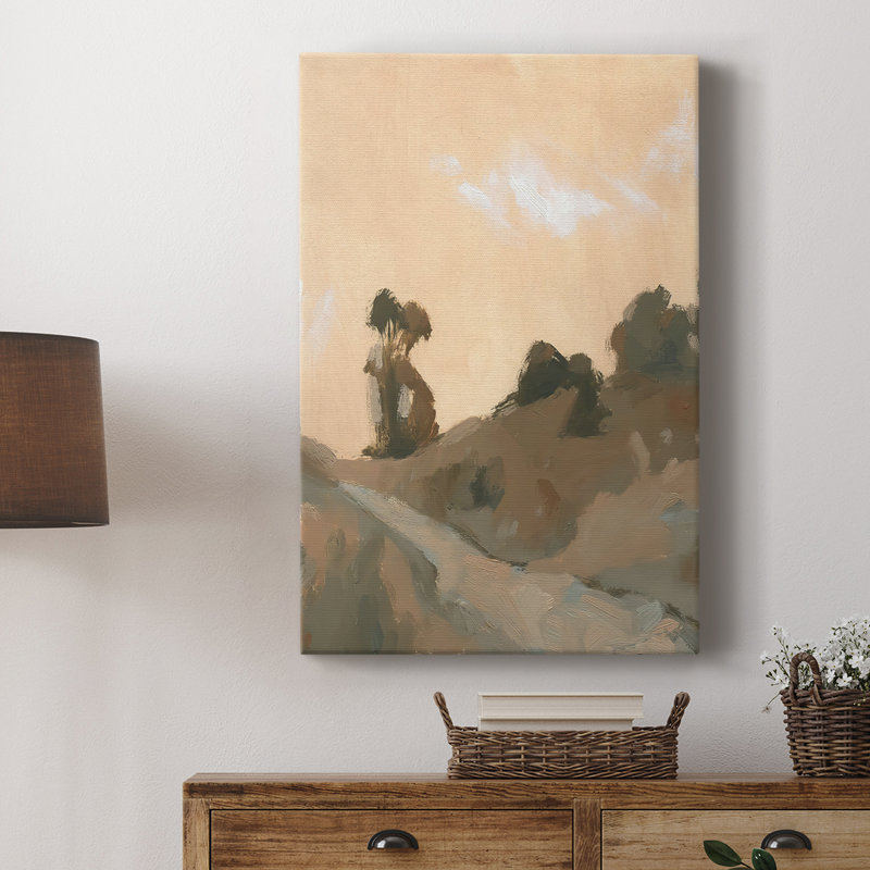 Hillside Walking Path VI - Galerie Cavas sur mesure, H 27 po x l 18 po