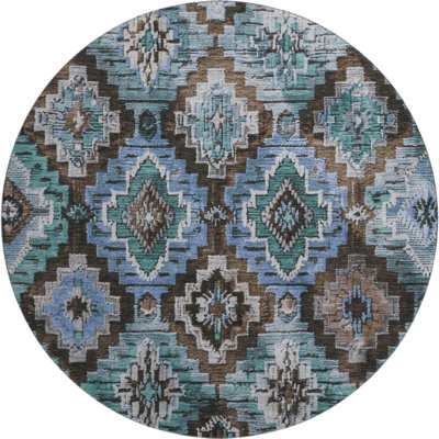 Premium Machine Washable Jakiyra AMF1891 Aztec Rug