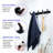 Wall Mounted 5-Hook Rustproof Robe and Towel Hooks-1965874666