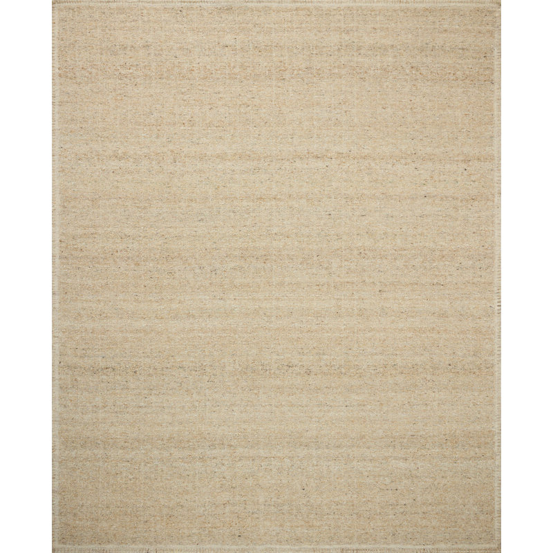 Amber Lewis x Loloi Bowie Natural / Oatmeal Area Rug, Rectangle 5'6" x 8'6"