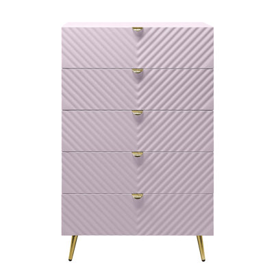 High Gloss Finish Chest