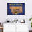 " State Map Over Montana Flag " by Echoes Of America 3 - Pieces-92833150