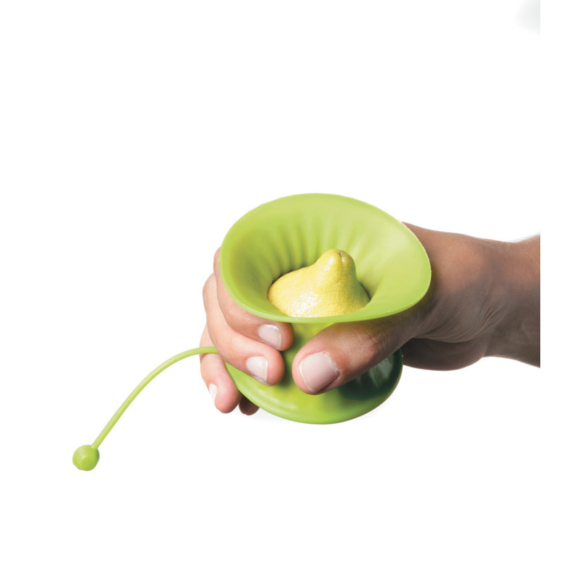 Presse à citron en silicone brillante