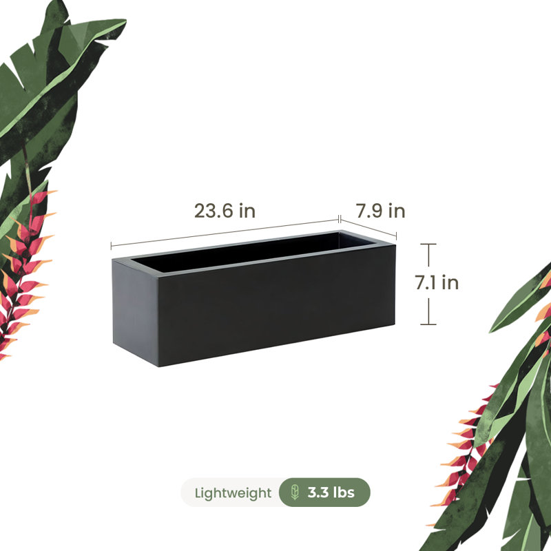 Benedikta Pot Planter, Gray