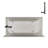 Streamline 60 in. x 30 in. Acrylic Right-Hand Drain Alcove Bathtub in Glossy White With External Drain-101699091