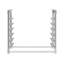 AmGood 6 niveaux sous la table en aluminium monté sous la table / porte-pan. 28 po x 23 po x 25 po