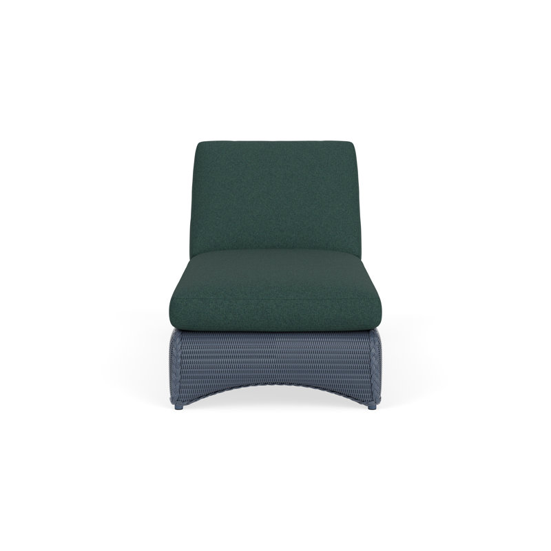 Loom Outdoor Chaise Lounge, Denim Blue, Deering Cadet