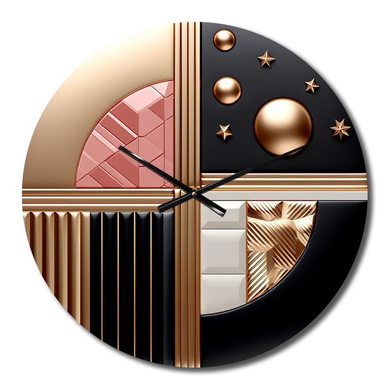 Horloge murale Boho Chic Celebration, Moyenne