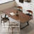 Black Walnut Solid Wood Dining Table Walnut Solid Wood Top Dining Table-100515673