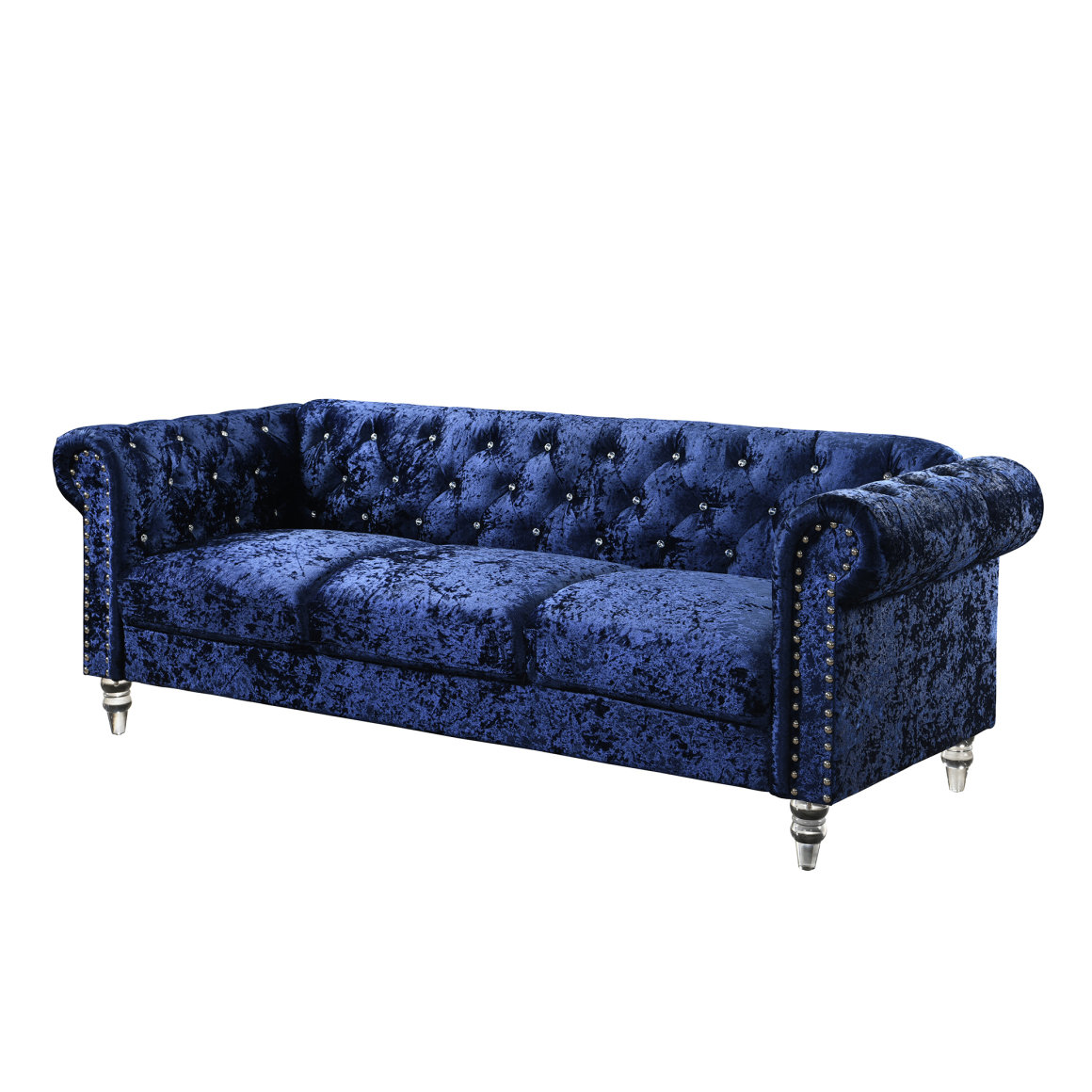 Best HD Pictures about  Wayfair Blue Velvet Couch  with No AI Images