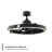 Atomic 1 Light Crystal LED Fandelier-101798291