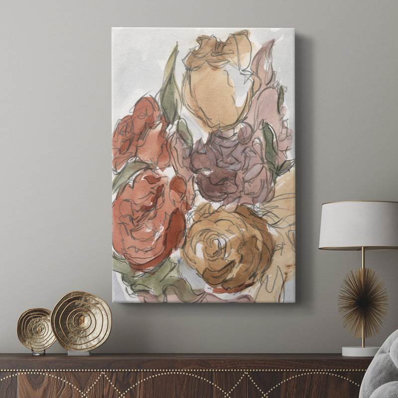 Arrangement floral recadré II - galerie Cavas sur mesure