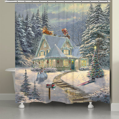 Rideau de douche Thomas Kinkade