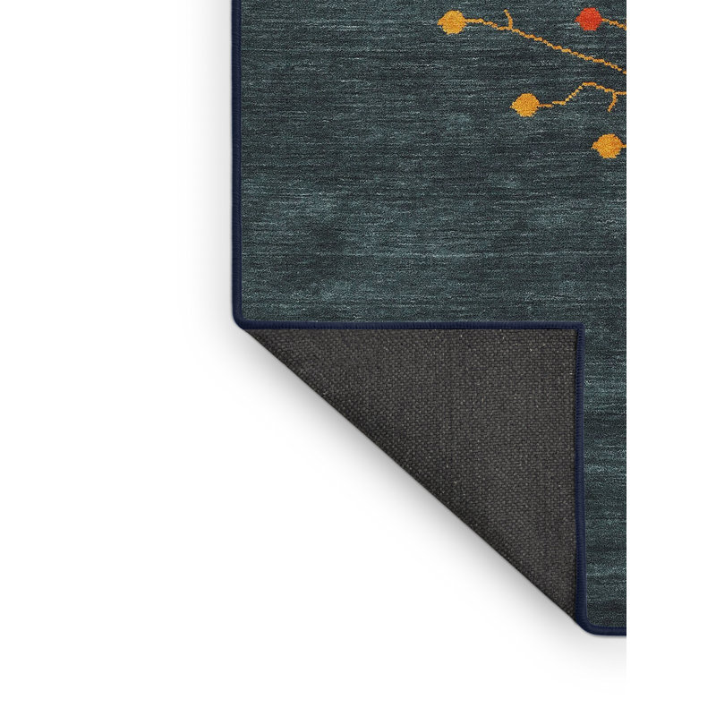 Tapis noir Melvindale, Rectangle 2 pi x 5 pi