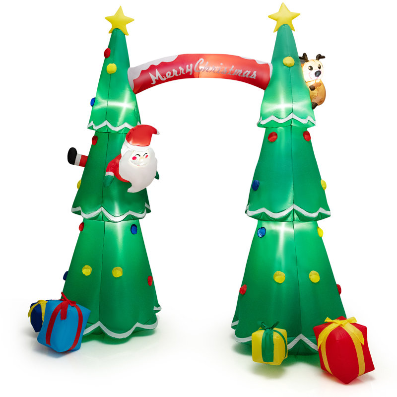 Christmas Decoration, 120" H X 96" W X 43.2" D