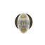 Rope Rosette with Oval Fluted Crystal Door Knob-1437217035-1437217028