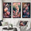 «Cherry Blossums», 3 pièces sur toile-636566935-636566937