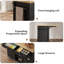 Îlot de rangement mobile moderne, îlot de cuisine roulant avec abattant - armoire à portes, tiroir, chariot-bar avec armoire, îlot de cuisine pour la cuisine-118027956