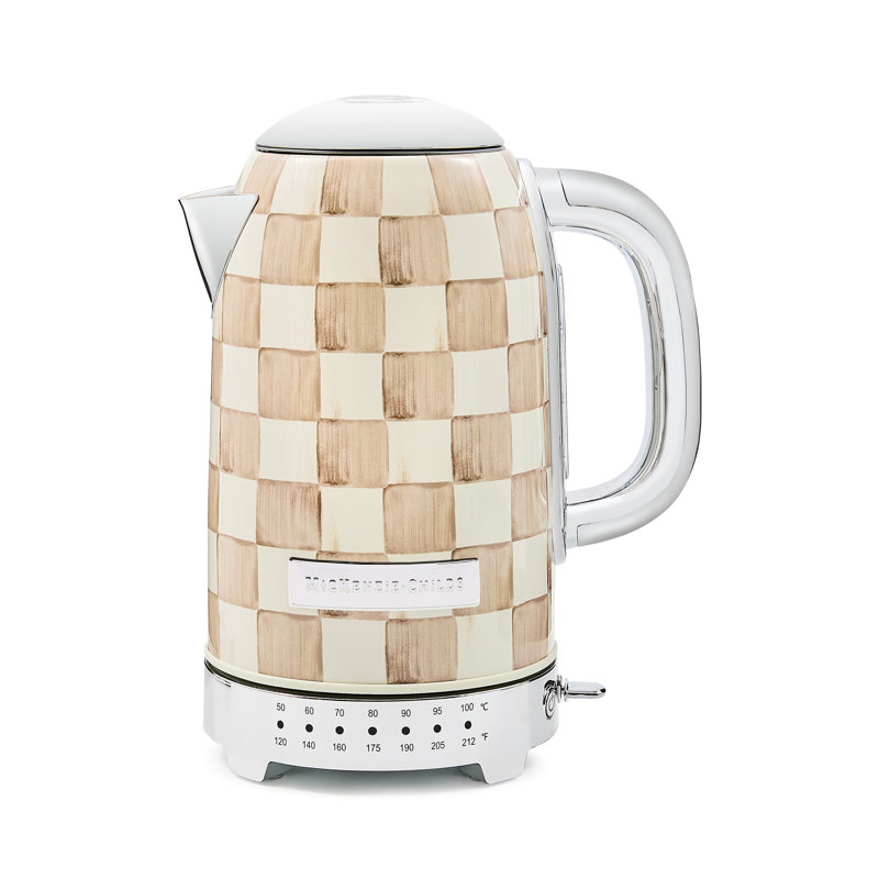 Check Electric Kettle, Mocha