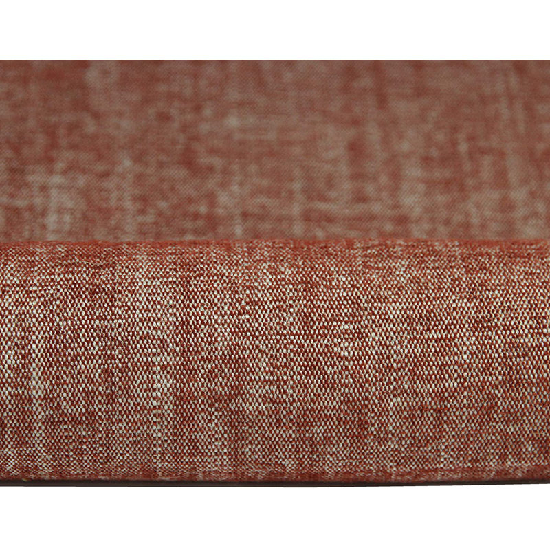 Emilse Polyester Solid Colour Bedspread, 50 x 240cm Bedspread, Burnt Orange