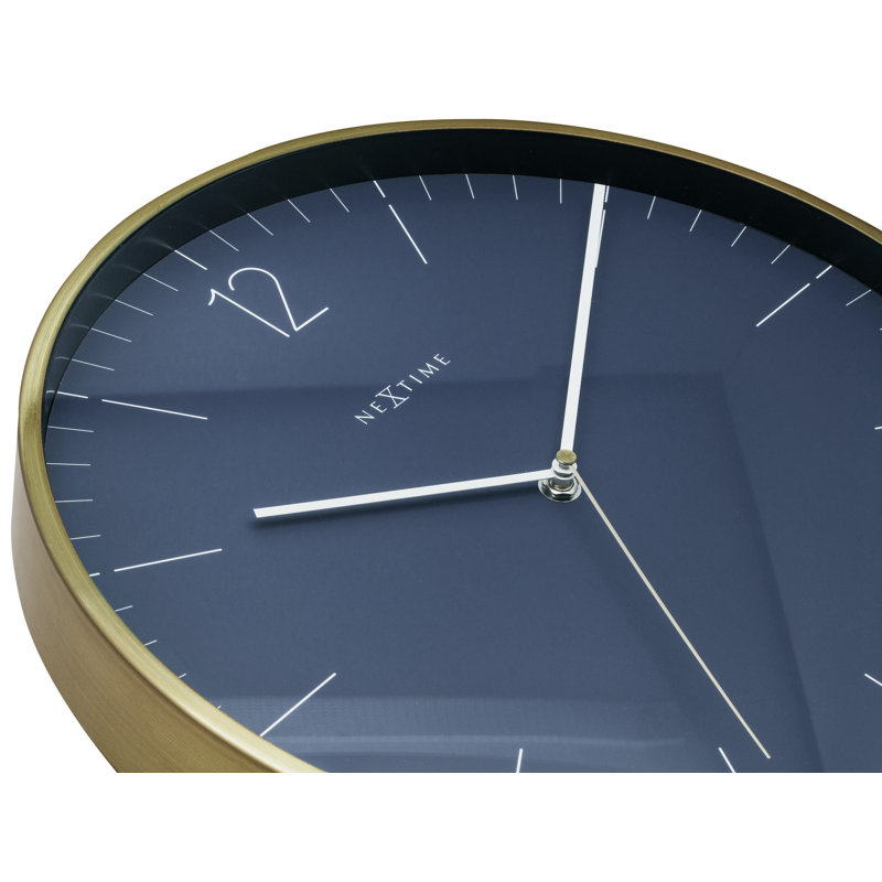 Essential Gold 13.4-Inch Wall Clock
