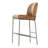 Laina Upholstered Counter Stool with Metal Frame-238255267-238255265