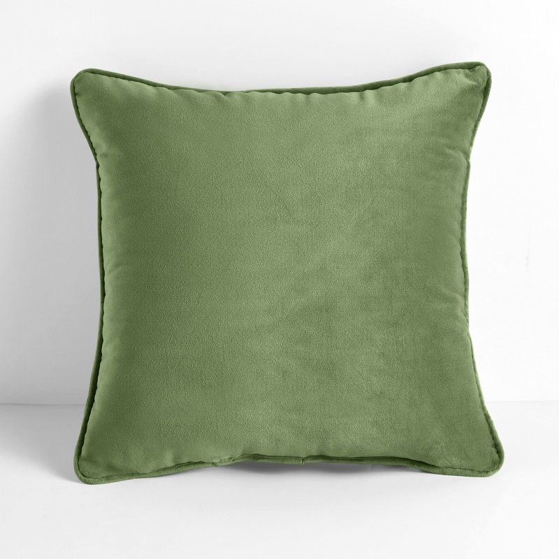 Coussin intérieur avec cordon Sorra Home, Vert, L 16 po x H 16 po x P 6 po