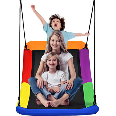 Freeport Park Earline Fabric Web / Saucer Swing Swing Seat