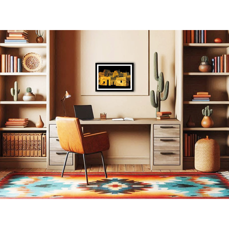 Adobe Village, H 18 po x l 24 po