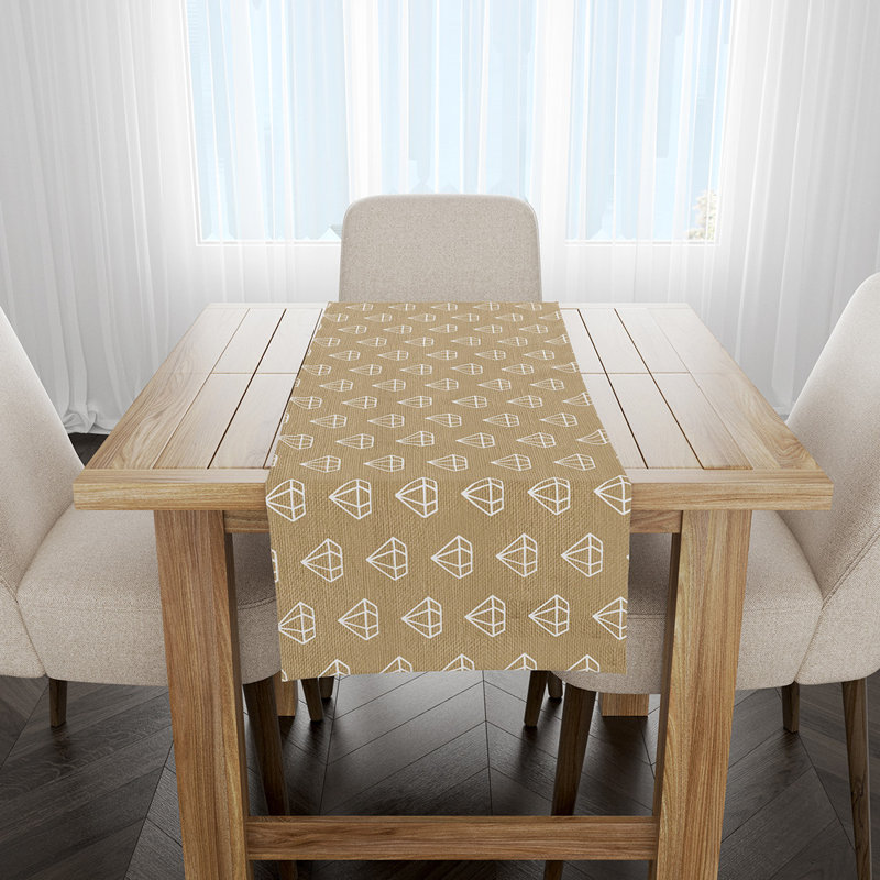 Chemin de table Bibb, Jaune