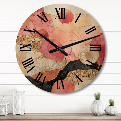 Horloge murale Escape To Serenity