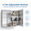 Armoire à pharmacie en aluminium