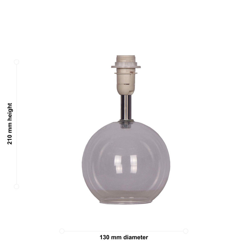 Glass Table Lamp