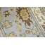 Tapis de couloir oriental noué à la main bleu/beige en laine Tapis décoratif