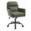 Chaise de bureau ergonomique avec hauteur réglable et structure en métal-1268617573