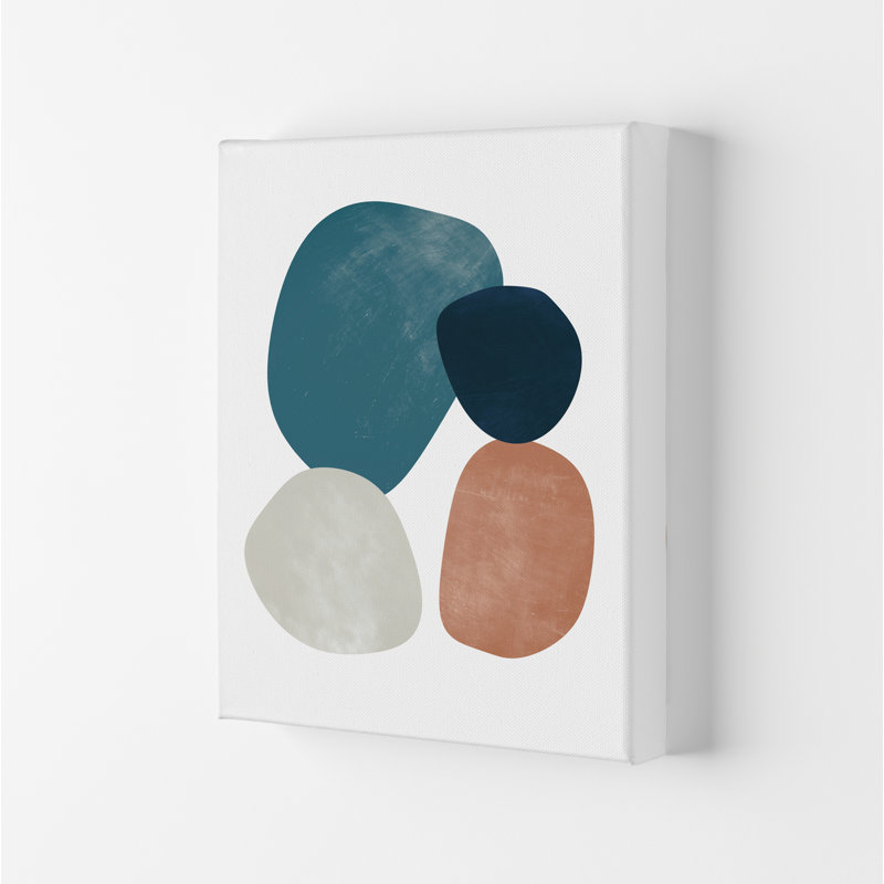 Abstract Earth Shapes Original - Print, No Frame, 42cm H x 30cm W x 1cm D