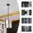 2-Light Frosted Glass Square/Rectangle Modern Pendant Light-1540620853