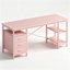 MDF Steel Computer Desk-1392263150-1392263151