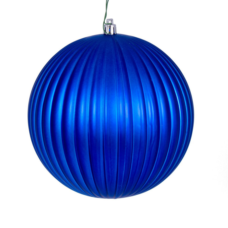 Ensemble de 4 boules de Noël Chistmas, Bleu