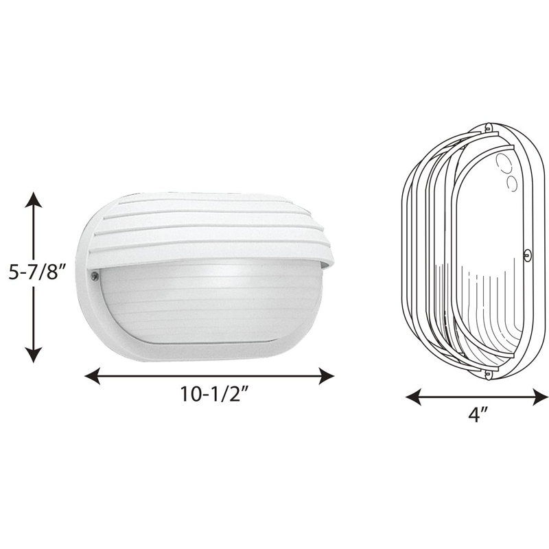 Luminaire à cloison d'extérieur blanc Jazmin