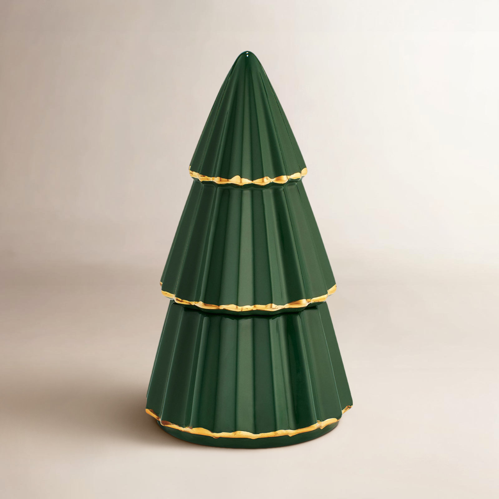 Tried & True Vanilla Spruce Scented Candle, Gilded Tree